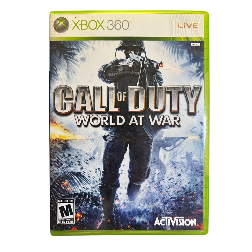 Call of Duty: World at War - Microsoft Xbox 360 Video Game Action